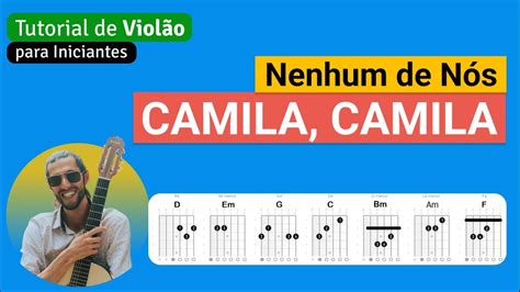 camila nenhum de nos cifra